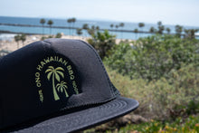 Ono Hawaiian BBQ Palm Trees Trucker Hat